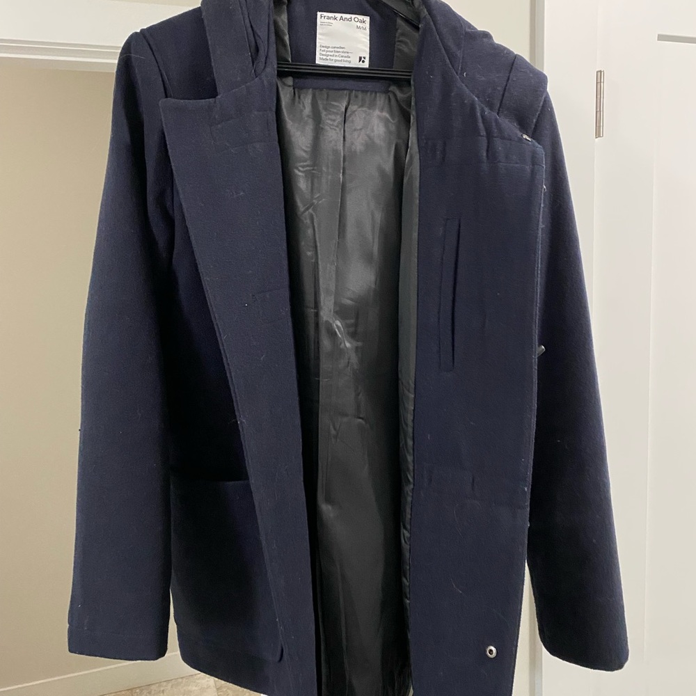 Men’s Frank and Oak Richard Duffel Coat - M - Picture 2 of 5